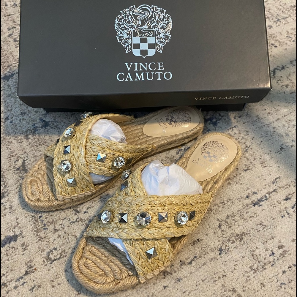 New In Box Vince Camuto Embellished sandals